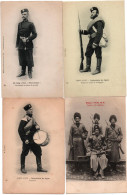 Delcampe - ARMEE RUSSE CARTE POSTALE  CAVALIER COSAQUE INFANTERIE  RUSSIE TSAR - Documents