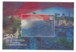 Delcampe - (LUXEMBOURG) 2022, FLAG, 50TH ANNIVERSARY - Mint Miniature Sheet MNH*** - Neufs