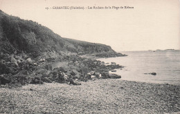 Delcampe - 29 CARANTEC LES ROCHERS DE LA PLAGE DU KELENN - Carantec