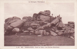 Delcampe - 22 TREBEURDEN ROCH AN GUEN LES ROCHES BLANCHES - Trébeurden