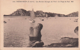 Delcampe - 22 TREBEURDEN LES ROCHERS ETRANGES DU PORT LE DOIGT DE PIED - Trébeurden