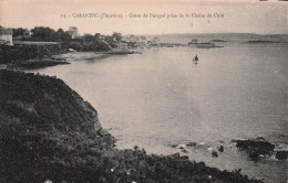 Delcampe - 29 CARANTEC GREVE DE PORSPOL PRISE DE LA CHAISE DU CURE - Carantec
