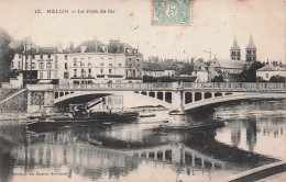 Delcampe - 77 MELUN LE PONT DE FER - Melun