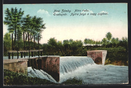 Delcampe - AK Nove Zamky, Nitra Rieka, Ersekujvar - Slowakei