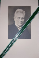 Delcampe - Ninove Doodsprentje Burgemeester Behn - Politisch Und Militärisch