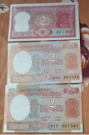 Delcampe - P)...ONLY 5 $.  VERY CHEAP 3 DIFFERENT  HINDISTAN ..INDE INDIA NOTES BILLETS - Inde