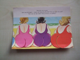 Delcampe - CARTE POSTALE ANCIENNE HUMORISTIQUE Devinez Où Je Suis! - Humour