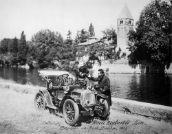 Delcampe - AUTOMOBILES TORPEDO DE DION BOUTON Malarire Henri Voiture 55 (scan Recto-verso)MA2174Ter - Turismo