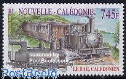 Delcampe - New Caledonia 2005 Railway 1v, Mint NH, Transport - Railways - Ungebraucht