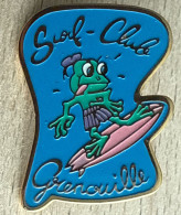 Delcampe - GRENOUILLE - FROG - SURF CLUB - RANA - FROSCH - SURFEUSE - SURFER  -  (39) - Dieren