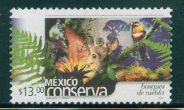 Delcampe - MEXICO 2005 $13 RAIN FOREST TIEV Ptg. Conservation Defin., Rather Scarce, Mint NH Unm. Stamp, Expensive On Local Deale - Mexiko