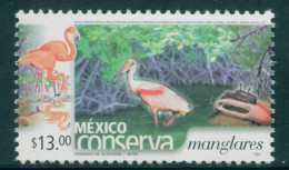 Delcampe - MEXICO 2005 $13 MANGROVES Conservation Defin., Rather Scarce, Mint NH Unm. Stamp, Expensive On Local Deale - Mexiko