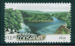 Delcampe - MEXICO 2005 $13 RIVERS Conservation Defin., Rather Scarce, Mint NH Unm. Stamp, Expensive On Local Deale - Mexiko