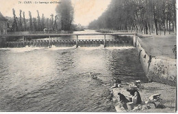 Delcampe - CAEN ( 14 ) - Le Barrage De L'Orne - Caen