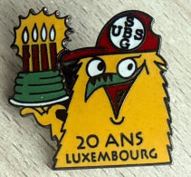 Delcampe - BANQUE - BANK - 20 ANS LUXEMBOURG - AIGLE - EAGLE - BOUGIES - GATEAU - EGF - UBS - SBG -  (39) - Banques