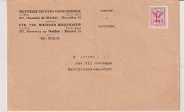 Delcampe - Lettre GENDARMERIE  1965 - Non Classés