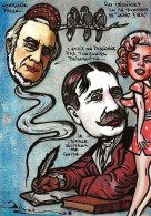 Delcampe - CPM Le Vésinet ALAIN Pallu Satirique Caricature Pin Up Jihel Tirage Signé 30 Exemplaires Numérotés Signés - Le Vésinet