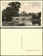 Delcampe - Ansichtskarte Grillenburg-Tharandt Brücke Und Stadt 1928 - Tharandt