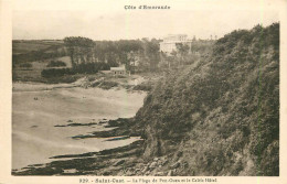 Delcampe - 51734 - SAINT CAST LE GUILDO - COTE D EMERAUDE / LA PLAGE DE PEN GUEN ET LE CELTIC HOTEL - Saint-Cast-le-Guildo