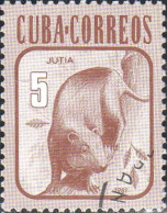 Delcampe - Cuba Poste Obl Yv:2318 Mi:2608 Jutia (Beau Cachet Rond) - Oblitérés
