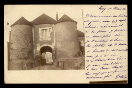 Delcampe - 10 - ERVY-LE-CHATEL - PORTE DE LA VILLE - CARTE PHOTO ORIGINALE - Ervy-le-Chatel