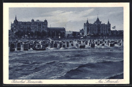 Delcampe - AK Zinnowitz, Am Strande Des Ostseebades - Zinnowitz