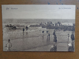 Delcampe - Wenduine: Sur Le Brise Lames --> Beschreven 1927 - Wenduine