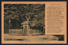 Delcampe - AK Thale-Treseburg I. Harz, Partie An Pfeil`s Denkmal - Thale