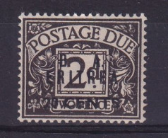 Delcampe - Eritrea: 1950   Postage Due 'B. A. Eritrea'    SG ED8    20c On 2d     MH - Eritrée