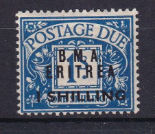 Delcampe - Eritrea: 1948   Postage Due 'B.M.A. Eritrea'    SG ED5    1/- On 1/-     MH - Eritrée
