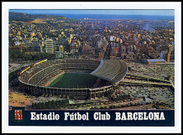 Delcampe - Espagne - Cataluña - Barcelona - Stade F.C. Barcelona - Vue Aérienne - Barcelona