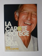 Delcampe - SANTE / SIDA - Capote Protège Du SIDA - Louis - Carte Publicitaire - Gesundheit