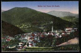 Delcampe - CPA Weiler Bei Thann, Vue Générale Avec Bergen - Thann