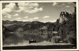 Delcampe - CPA Letovisce Bled Slowenien, Slovenija, Ruderpartie, Burg - Slowenien