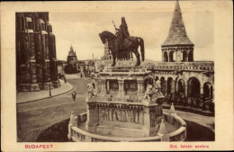 Delcampe - CPA Budapest Ungarn, Szt. István Szobra, Denkmal - Ungarn
