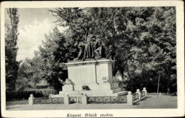 Delcampe - CPA Kispest Ungarn, Hosok-szobra - Ungarn