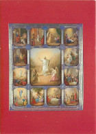 Delcampe - Carte Postale - 06 - Nice - La Cathédrale Orthodoxe Russe - Icône De La Résurrection Entourée Des 12 Fêtes Principales - - Monuments, édifices