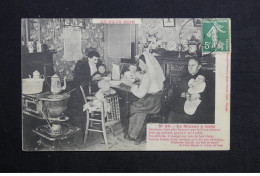 Delcampe - METIERS - Carte Postale - Le Mineur à Table - L 28698 - Bergbau