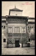 Delcampe - Postal Sevilla, Alcazar, Fachada Principal - Sevilla