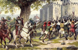 Delcampe - Artiste CPA Jan Zizka Ztraci Druhe Okopri Oblehani Hradu Rabui R. 1421 - Sonstige & Ohne Zuordnung