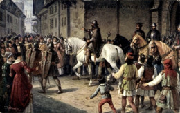 Delcampe - Artiste CPA Slavný Vjezd Jana Zizky Do Prahy - Sonstige & Ohne Zuordnung