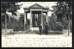 Delcampe - AK Dortmund, Louisentempel Im Kaiser Wilhelm Hain - Dortmund