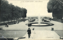 Delcampe - CPA Parc De Saint Cloud Allee De Marnes - Saint Cloud