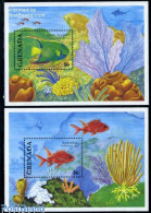 Delcampe - Grenada 1994 Fish 2 S/s, Mint NH, Nature - Fish - Fische