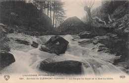 Delcampe - 63 CLERMONT FERRAND LES GORGES DE CEYRAT ET LA DENT DU DIABLE - Clermont Ferrand
