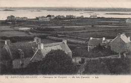 Delcampe - 29 SAINT POL DE LEON PANORAMA SUR PEMPOUL - Saint-Pol-de-Léon