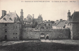 Delcampe - 29 SAINT POL DE LEON CHATEAU DE KERJEAN - Saint-Pol-de-Léon