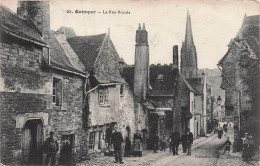 Delcampe - 29 QUIMPER LA RUE ROYALE - Quimper