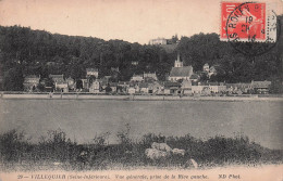 Delcampe - 76 VILLEQUIER VUE GENERALE PRISE DE LA RIVE GAUCHE - Villequier