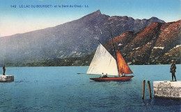 Delcampe - 73 LE BOURGET DU LAC LAC DU BOURGET ET LA DENT DU CHAT - Le Bourget Du Lac